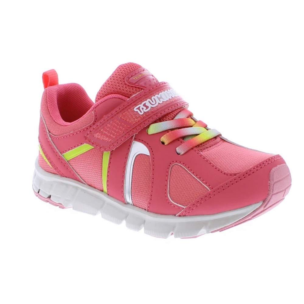 NWOT Tsukihoshi Rainbow Coral and Mint Shoes